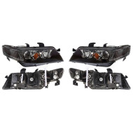 Фары Хонда Аккорд Honda Accord 6 (2002-2005) комплект 2 штуки левая и правая TYC высокое качество