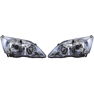 Фары Хонда Срв Honda CR-V 3 (2006-2010) комплект 2 штуки левая и правая DEPO высокое качество