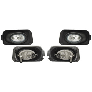 Фары противотуманные Хонда Аккорд Honda Accord 6 (2002-2005) комплект 2 штуки левая и правая DEPO высокое качество