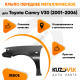 Крыло переднее левое Toyota Camry V30 (2001-2006) с отв. под повторитель KUZOVIK